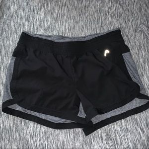 Women’s Gray & Black Shorts